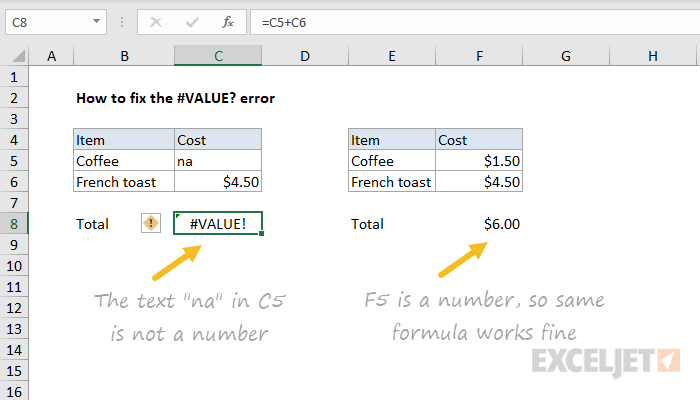 how-to-fix-the-value-error-excel-formula-exceljet